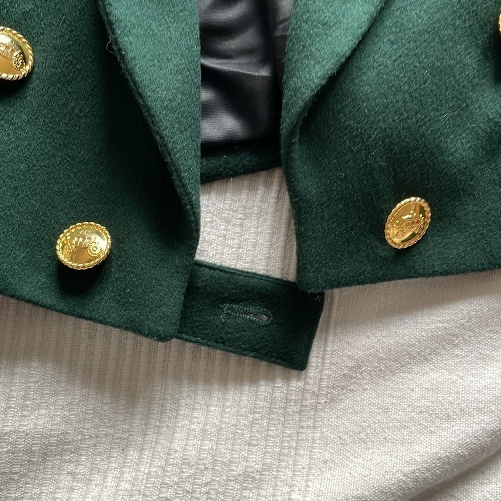 𝅺vintage Escada by Margaretha Ley Short Waist Jacket EU 34 - Picture 12 of 13